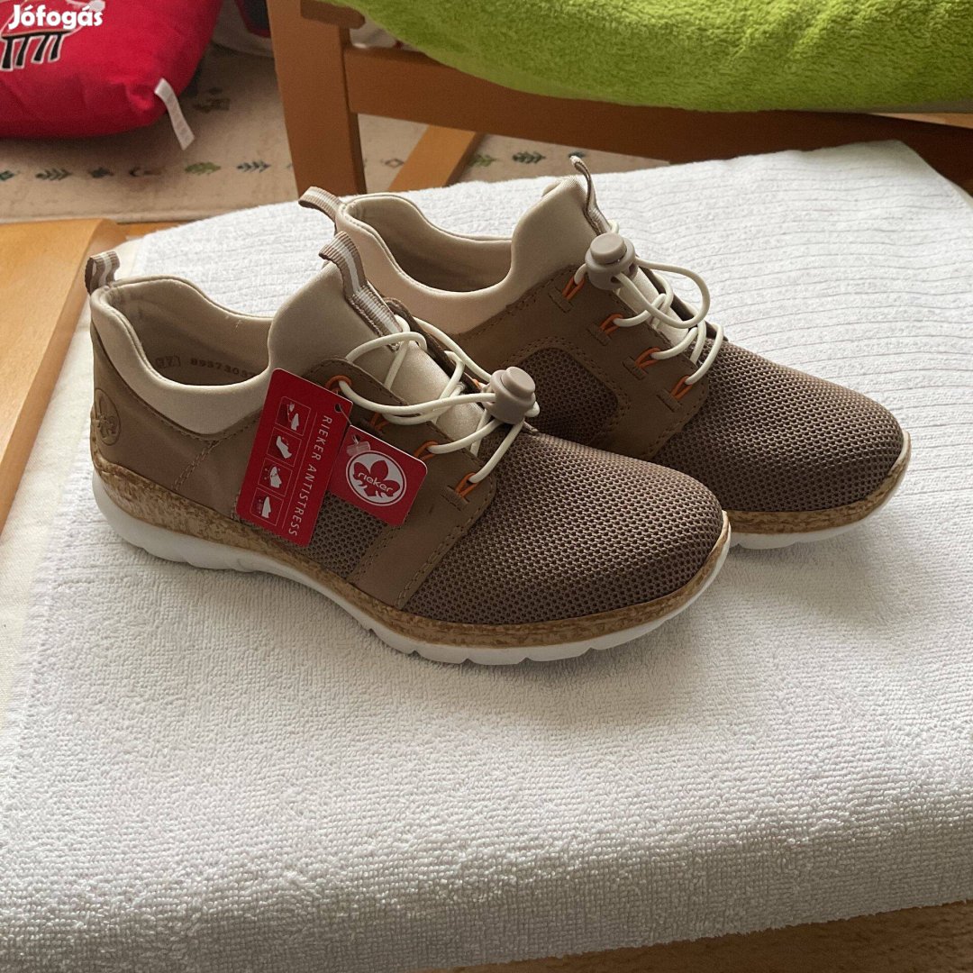 Rieker antistress cipő, félcipő 37 méret