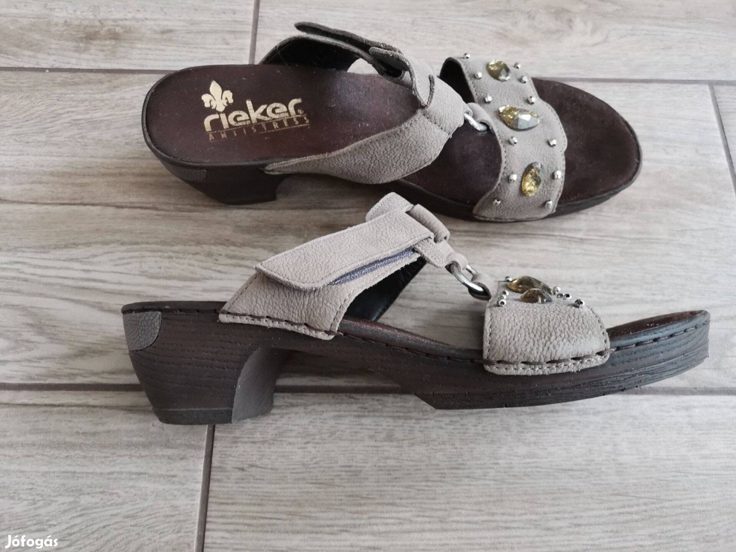 Rieker antistressz nyári papucs 41 - es
