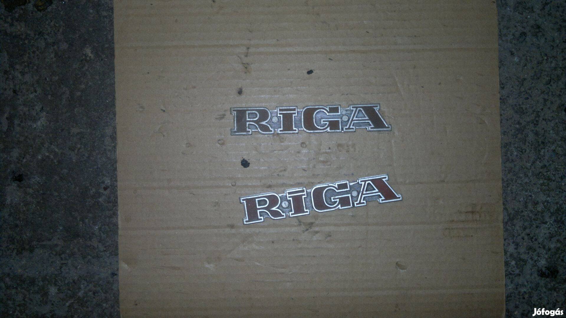 Riga felirat