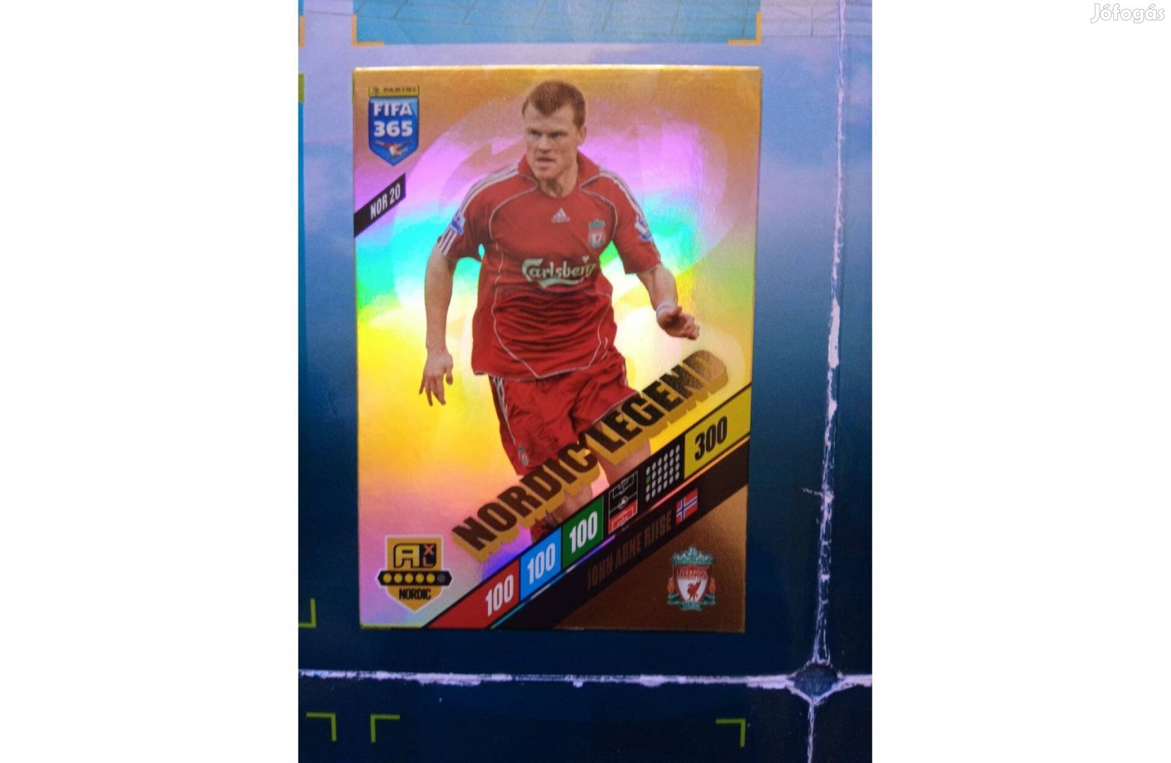 Riise Panini Fifa 365 2024 Nordic Legend Top Master kártya