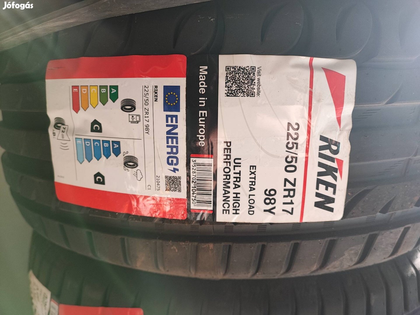 Riken nyári gumi 225/50 R17