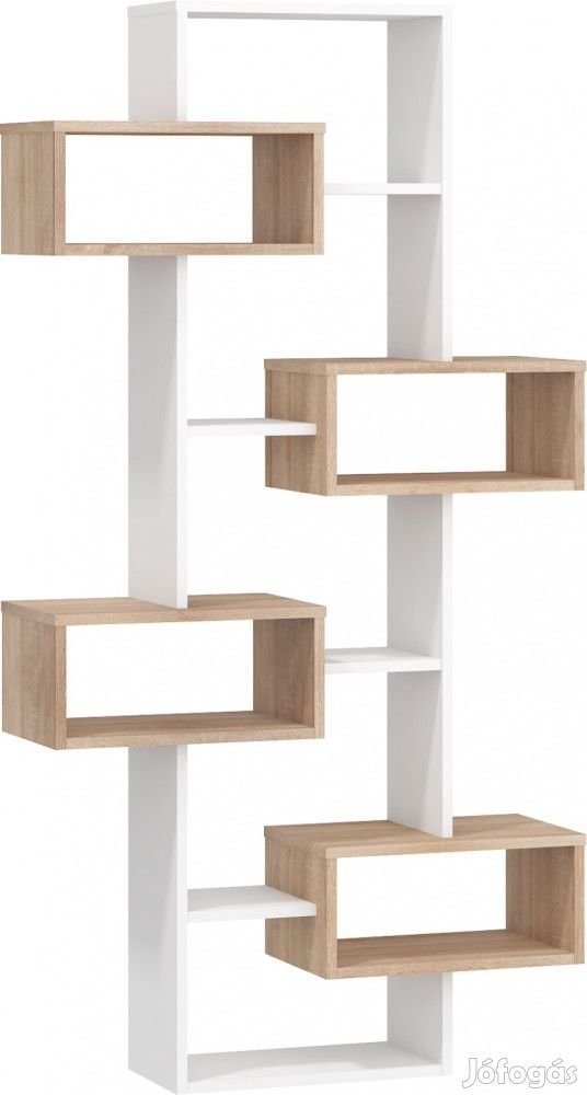 Rio-597 tölgy könyvespolc