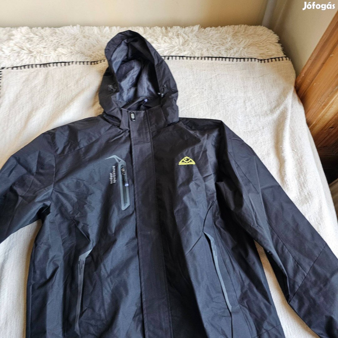 Rip Stop anyagú tura dzseki szél és esö álló L-es méret