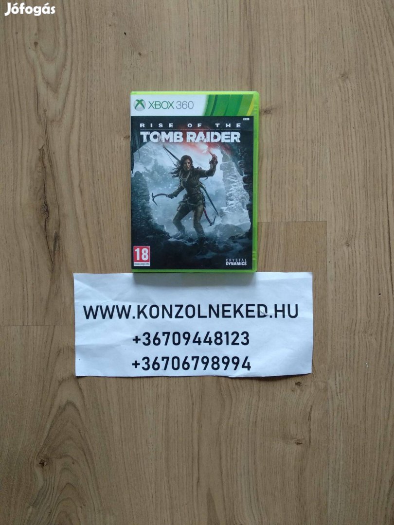 Rise of the Tomb Raider eredeti Xbox 360 játék