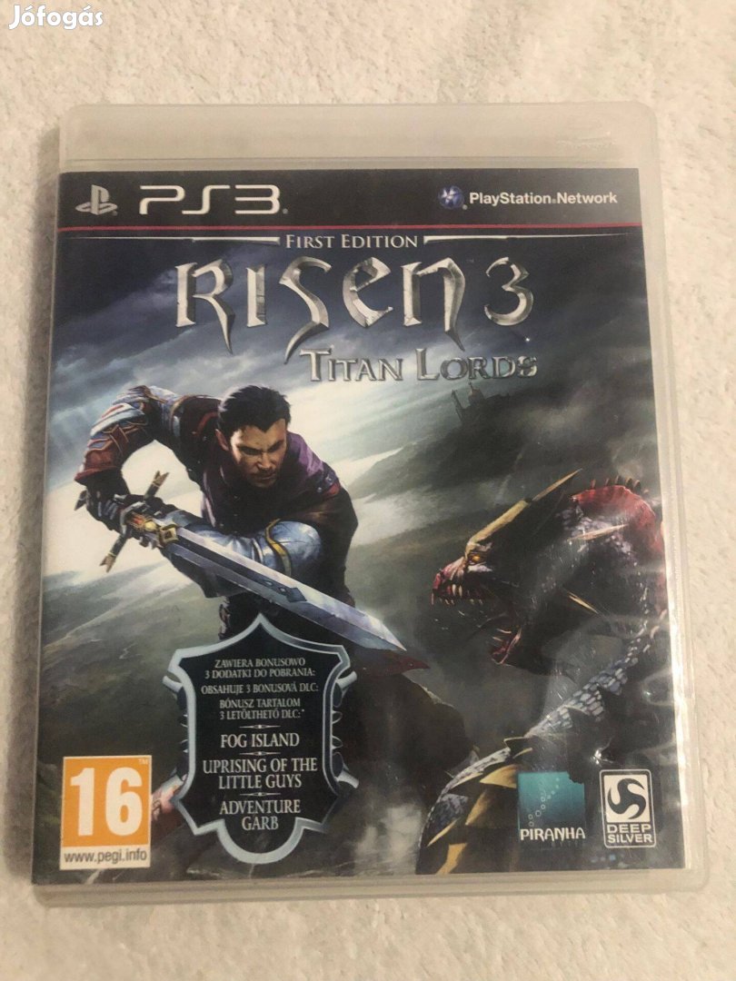 Risen 3 Titan Lords Ps3 Playstation 3 játék