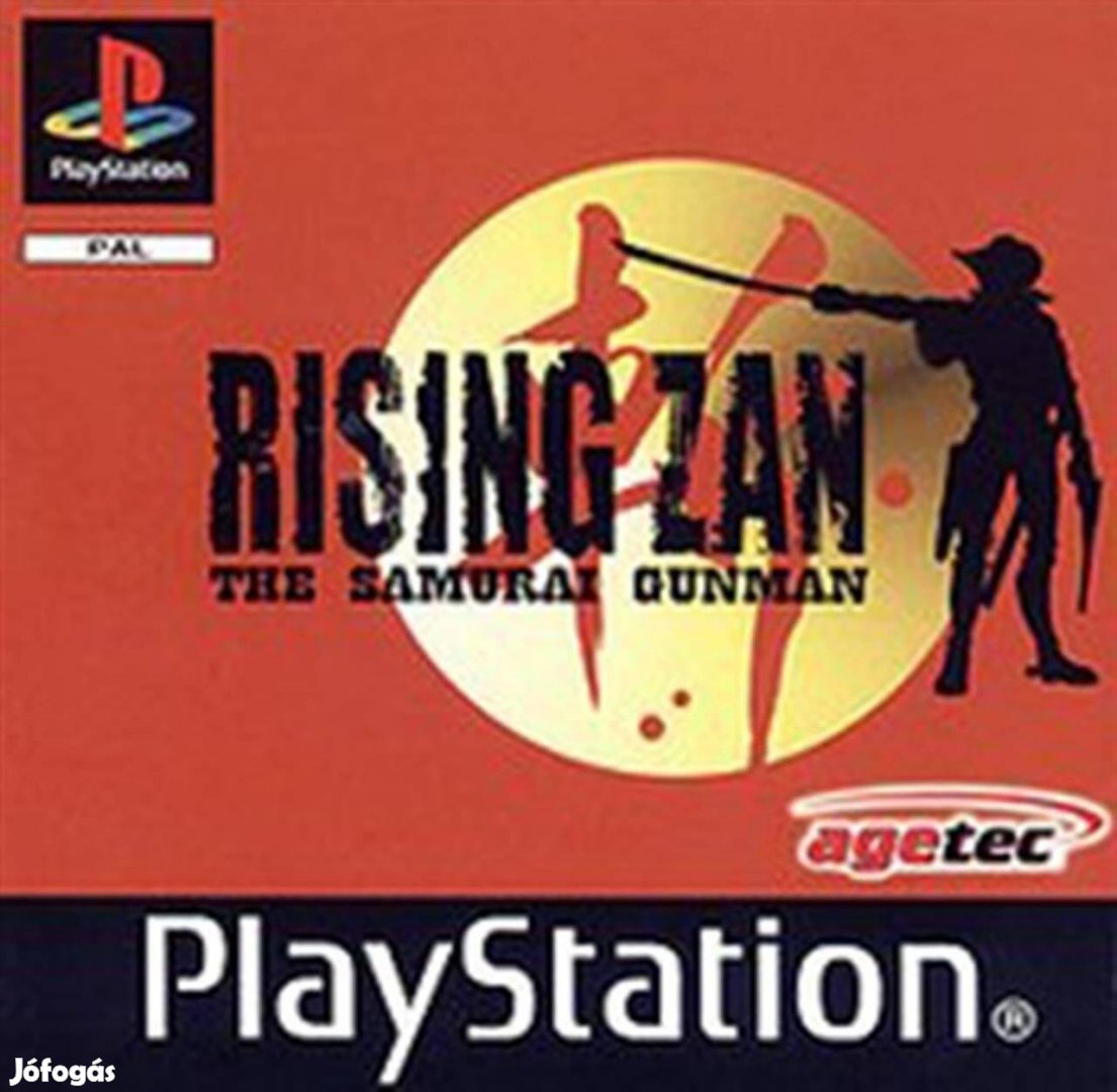 Rising Zan The Samurai Gunman, Mint eredeti Playstation 1 játék