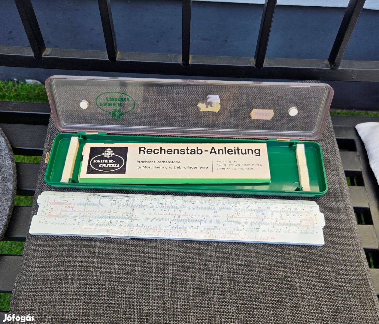 Ritka Faber-Castell 11198 Elektro logarléc Komplett gyűjtői