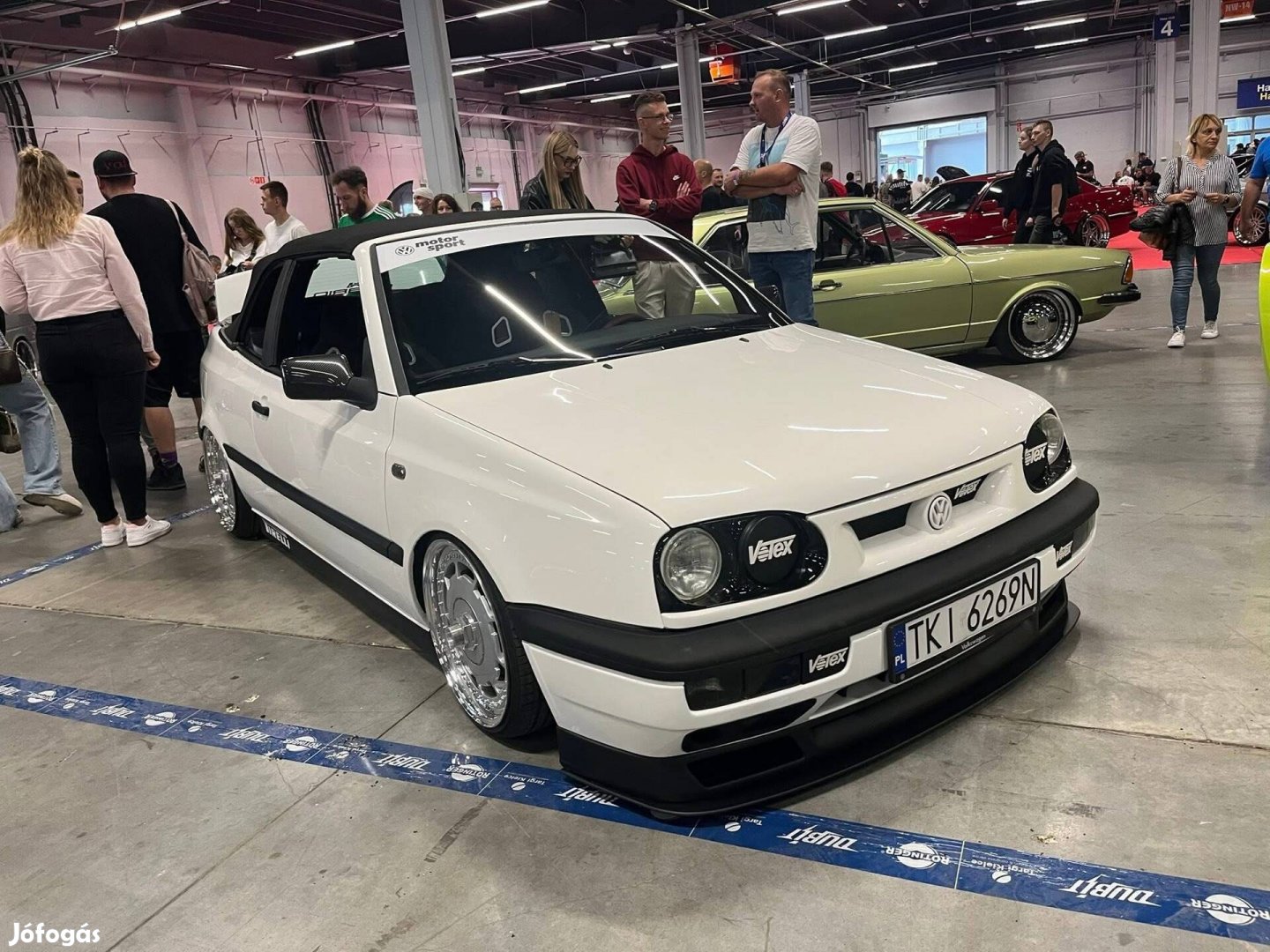 Ritka Golf 3 zender hűtőrács