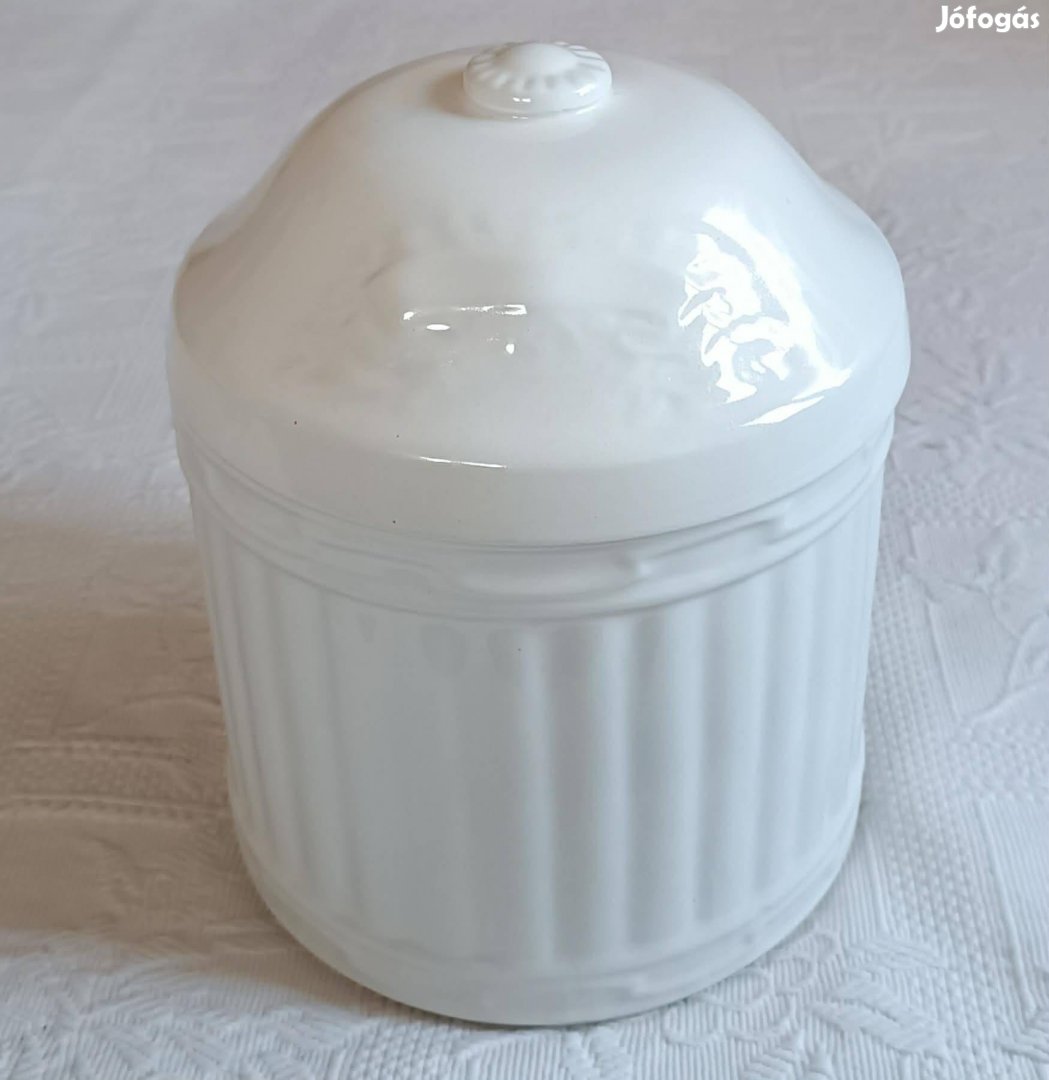 Ritka Kispesti Gránit Nagy Fehér Jelzett Fedeles Urna