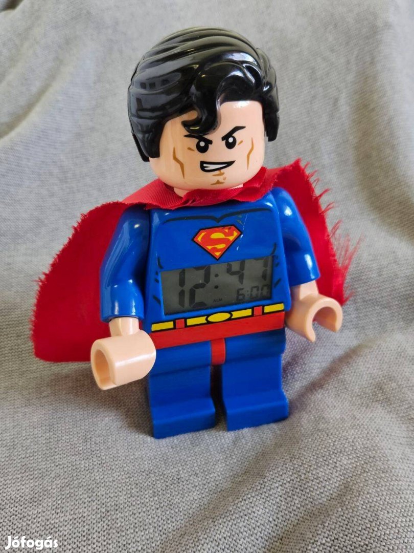 Ritka Lego Superman asztali óra