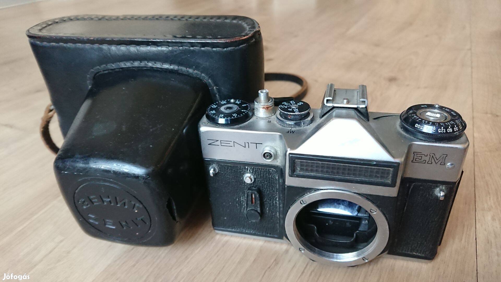 Ritka Zenit EM fénymérős fényképezőgép váz fényképező test SLR kamera