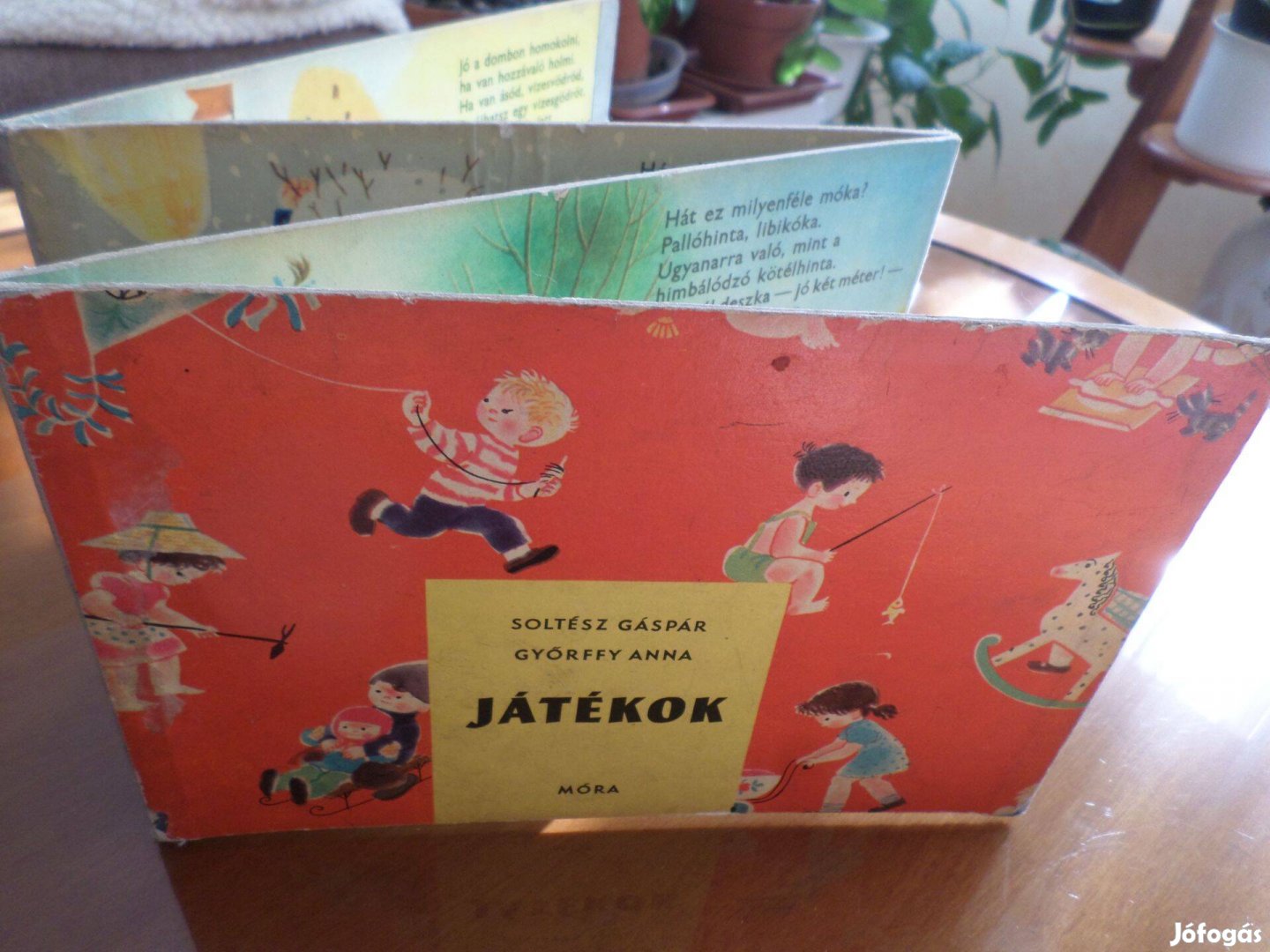 Ritka! Antik! Játékok 1963 Soltész Gáspár Győrffy Anna, Gyermekkönyv