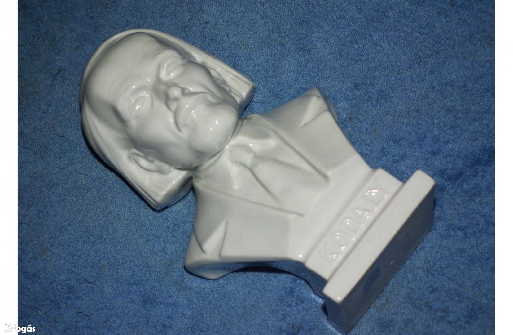 Ritka hibátlan Kodály Zoltán mellszobor büszt szobor Herendi porcelán