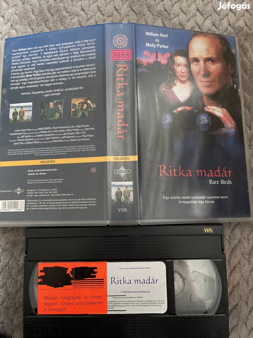 Ritka madár vhs kistok vigjáték