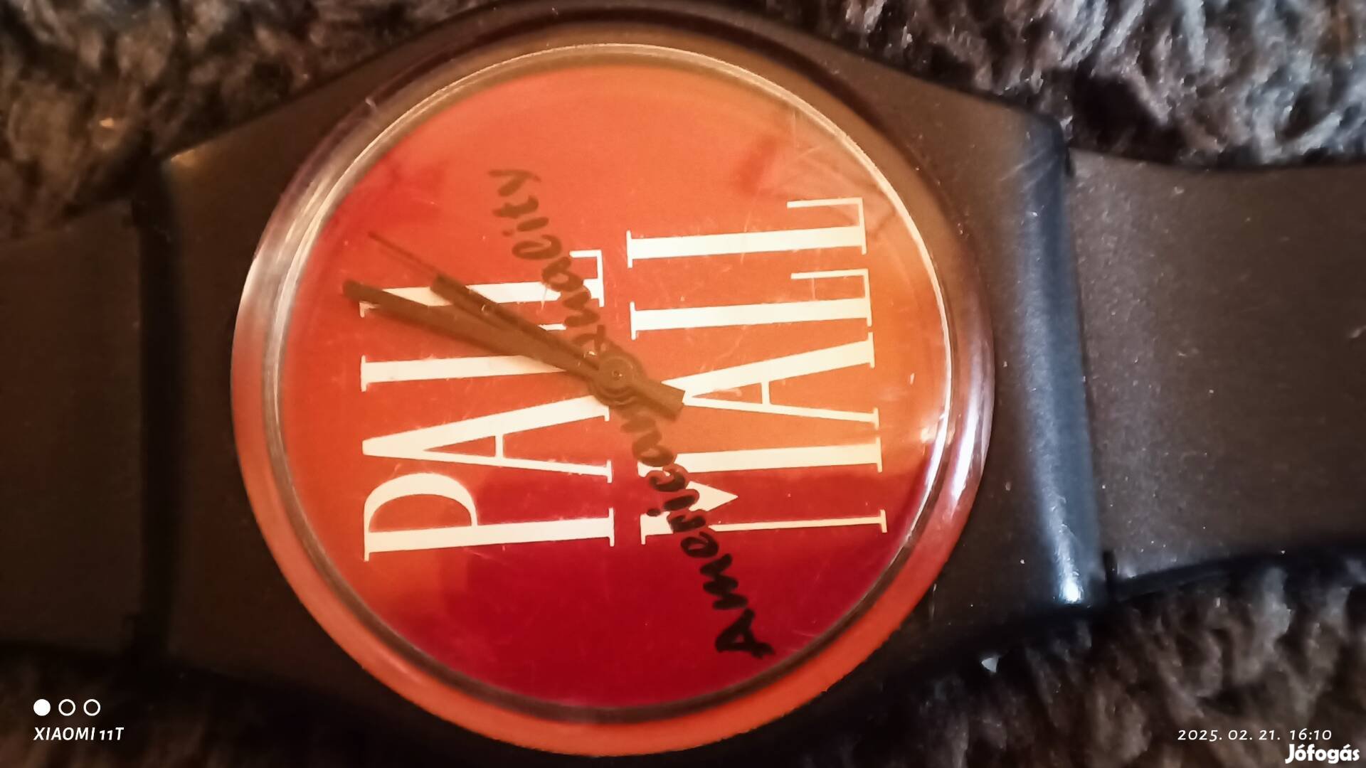 Ritka retro Pall Mall óra. Hibátlan működéssel, gyűjtői darab. Posta 