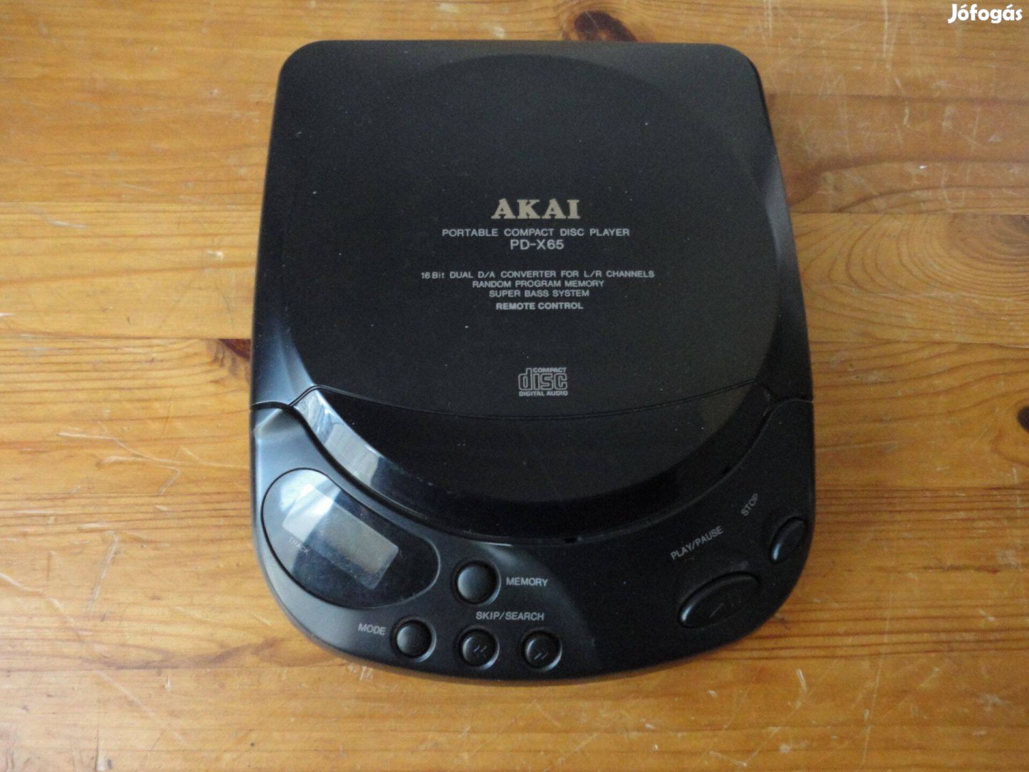 Ritka retro kiváló minőségű CD lejátszó Akai PD-X65-(minden működik)