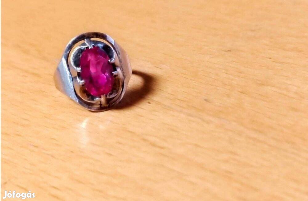 Ritka vintage ezüst(875) orosz gyűrű