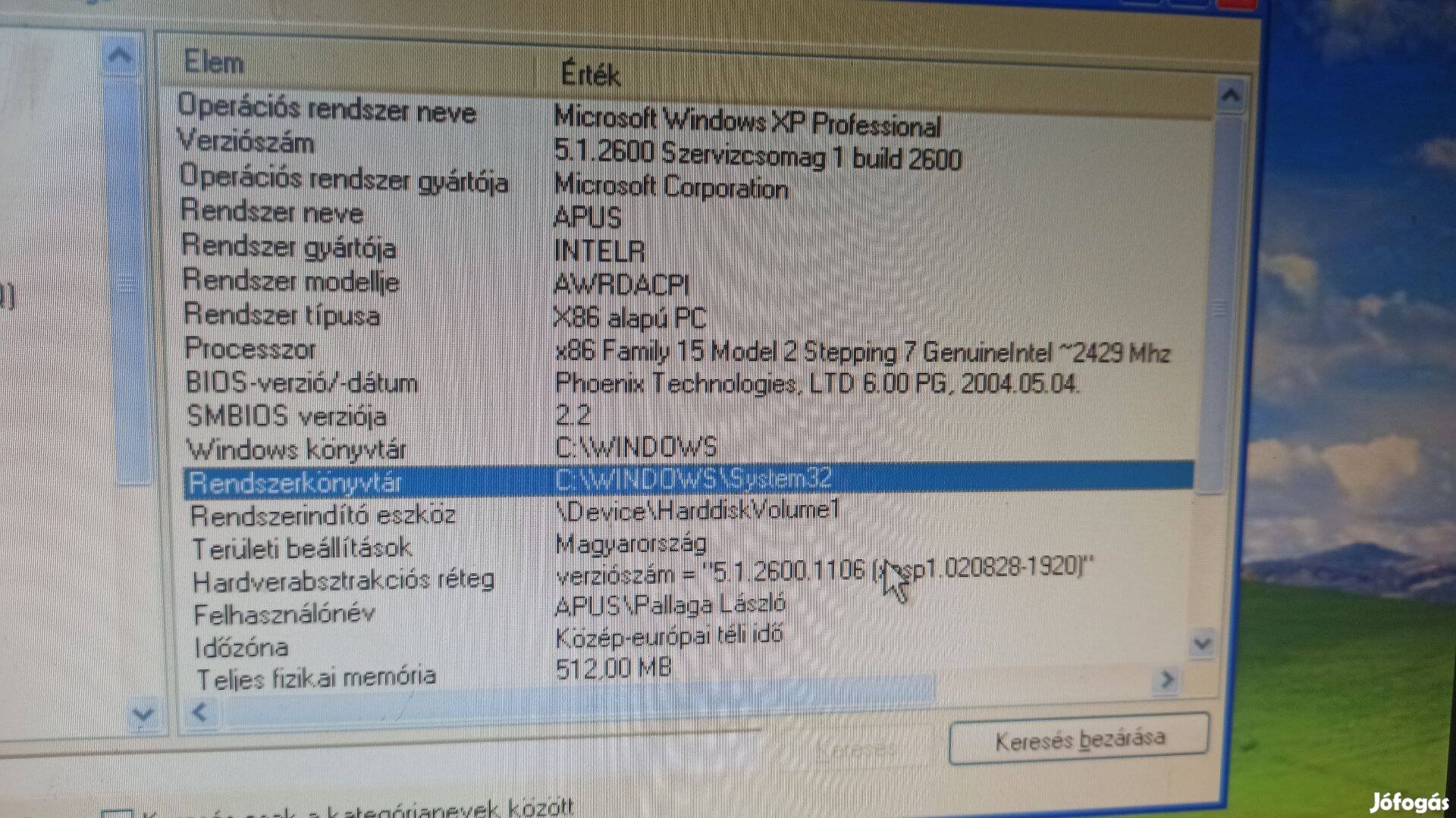 Ritkább Pentium 4 gép eladó