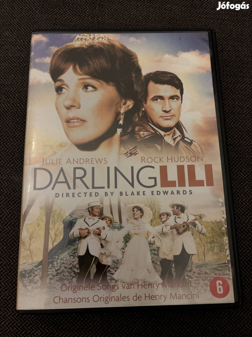 Ritkaság! Darling Lili DVD Julie Andrews Rock Hudson Blake Edwards