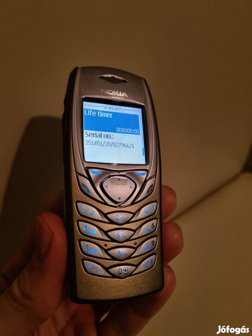 Ritkaság! Független Nokia 6100 Bronz telefon eladó