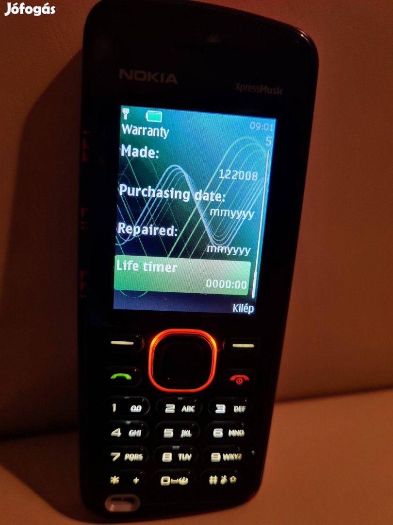 Ritkaság! Új Nokia 5220 Xpress Music telefon eladó