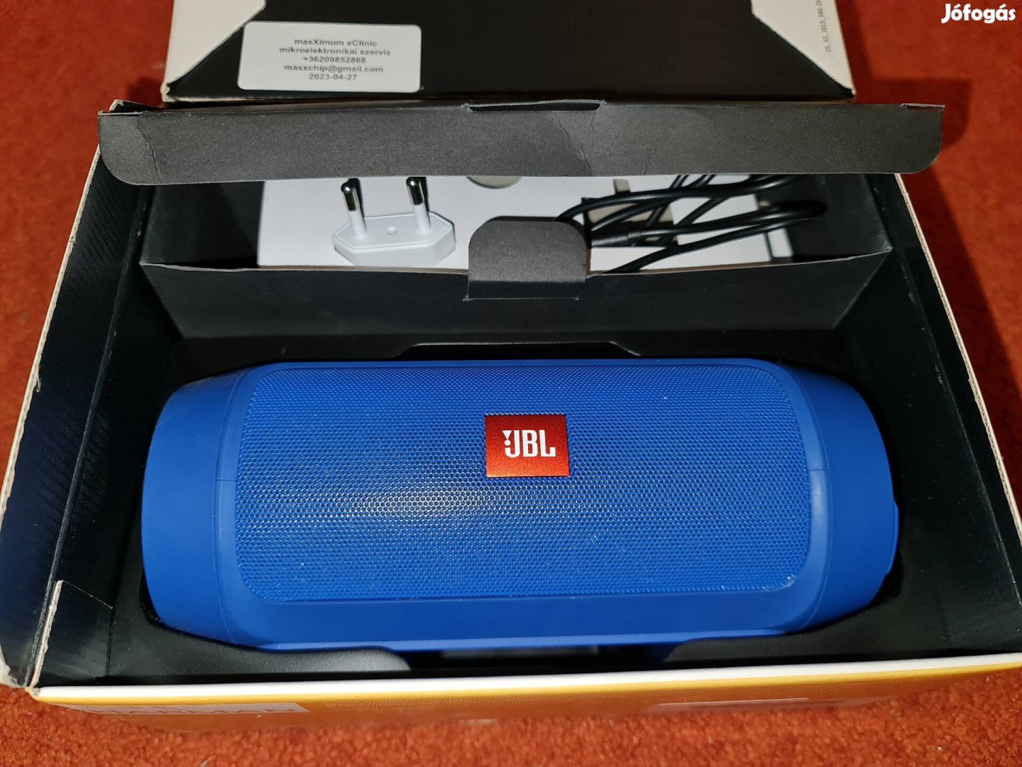 Ritkaság! Új állapotú JBL Charge 2+ eredeti dobozával