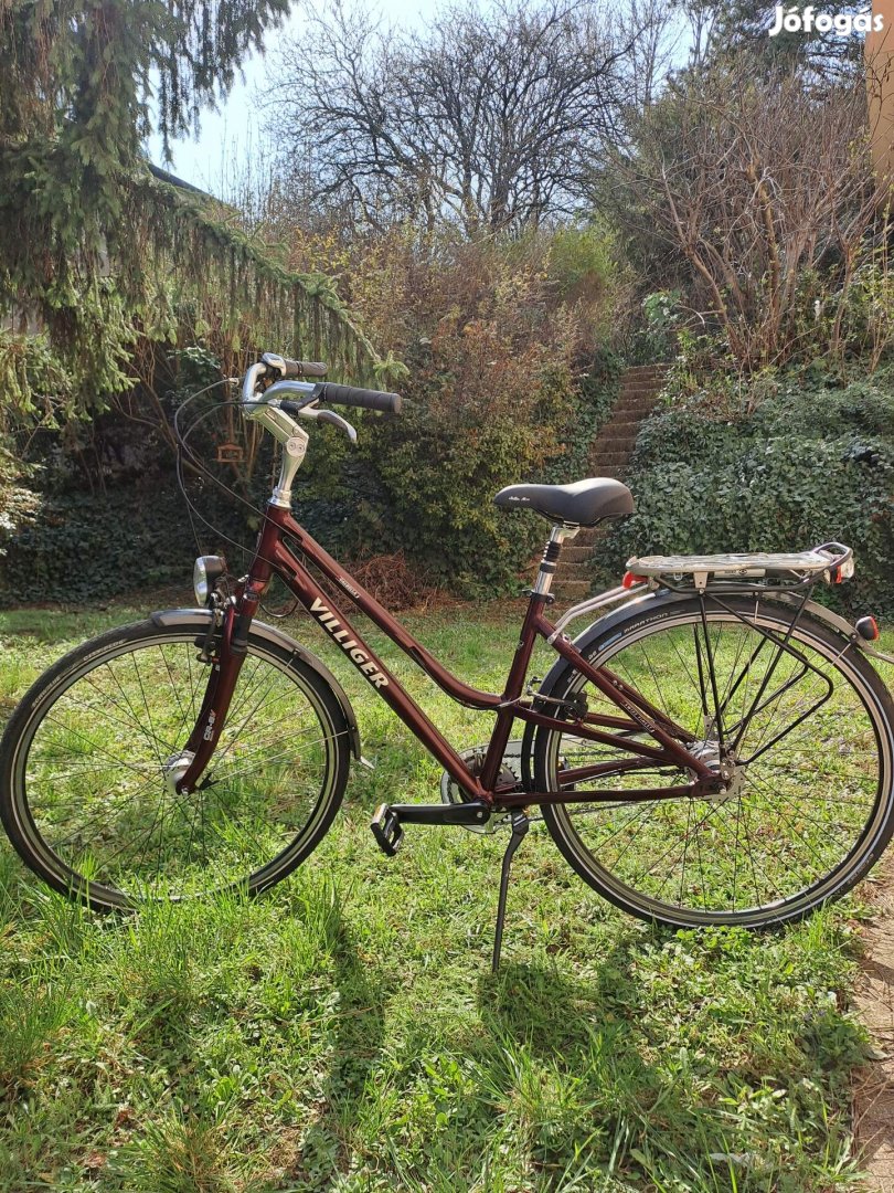 Ritkaság! Villiger Valbella svájci női trekking kerékpár,