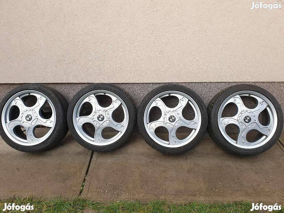 Ritkaság! Zender Monaco 5x120 18 col alufelnik, nyári gumikkal!