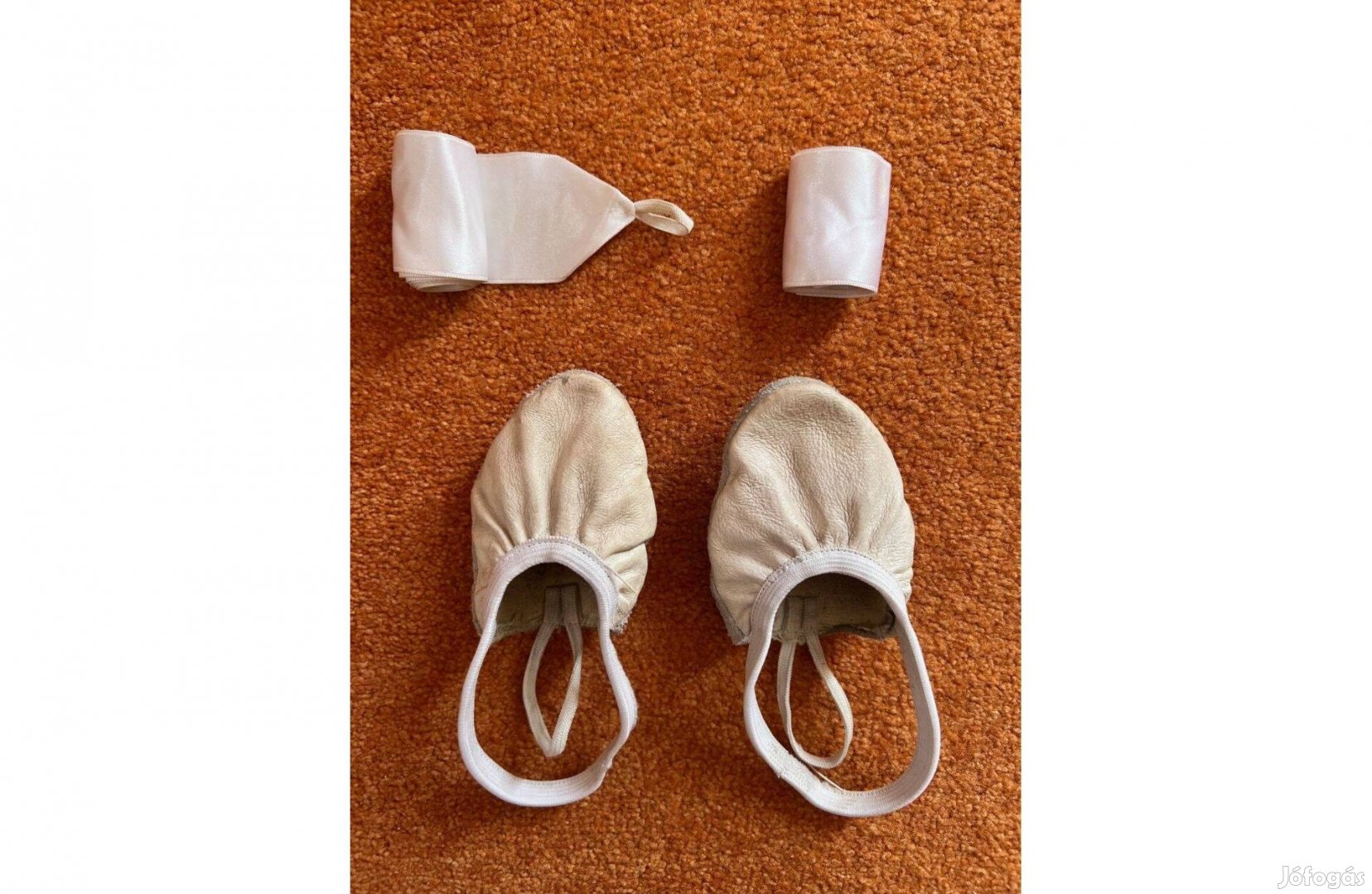 Ritmikus gimnasztika forgócipő puha bőrből, 35 méret,