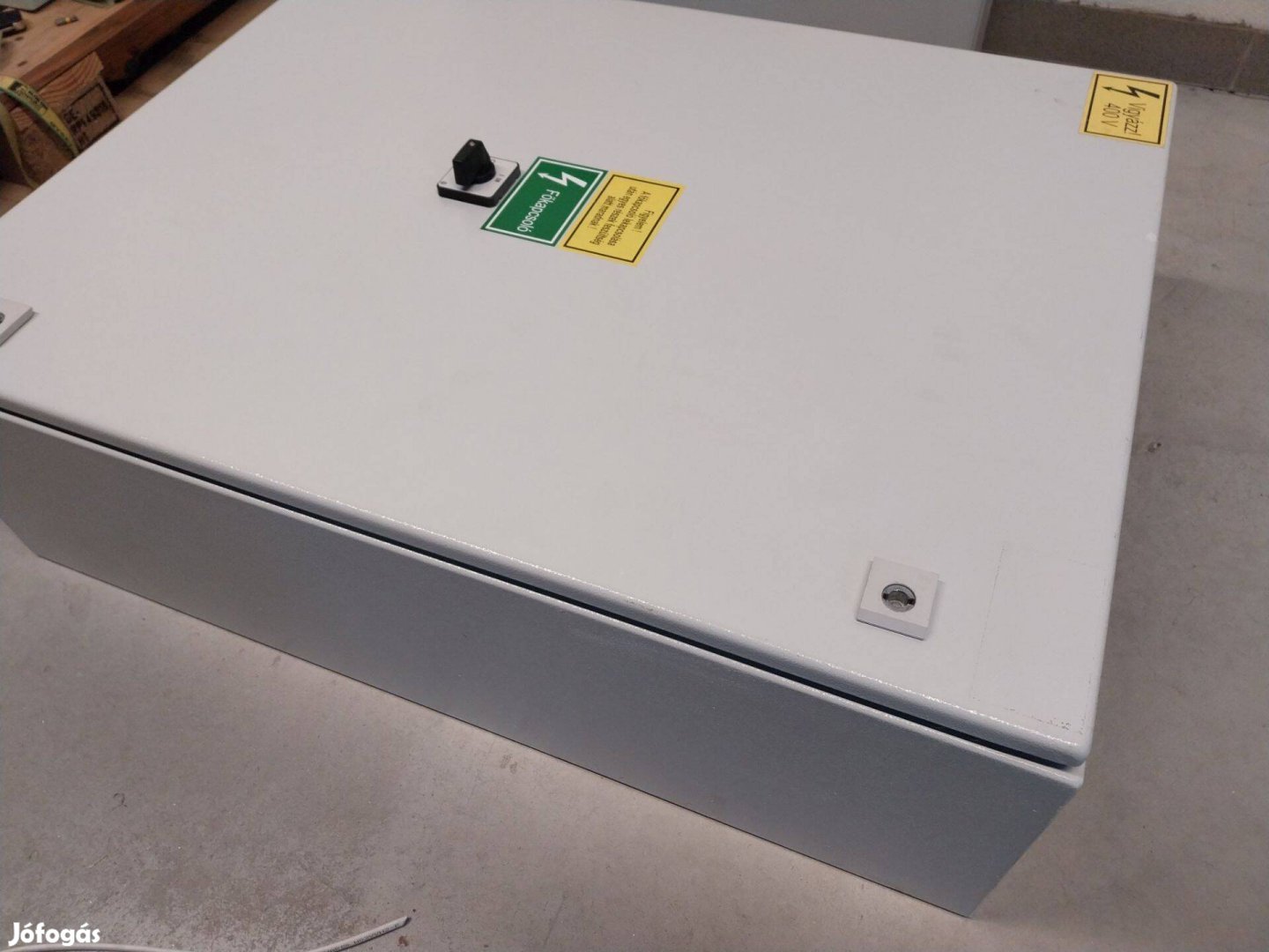 Rittal 800x600x250mm acél fali kapcsolószekrény elosztó