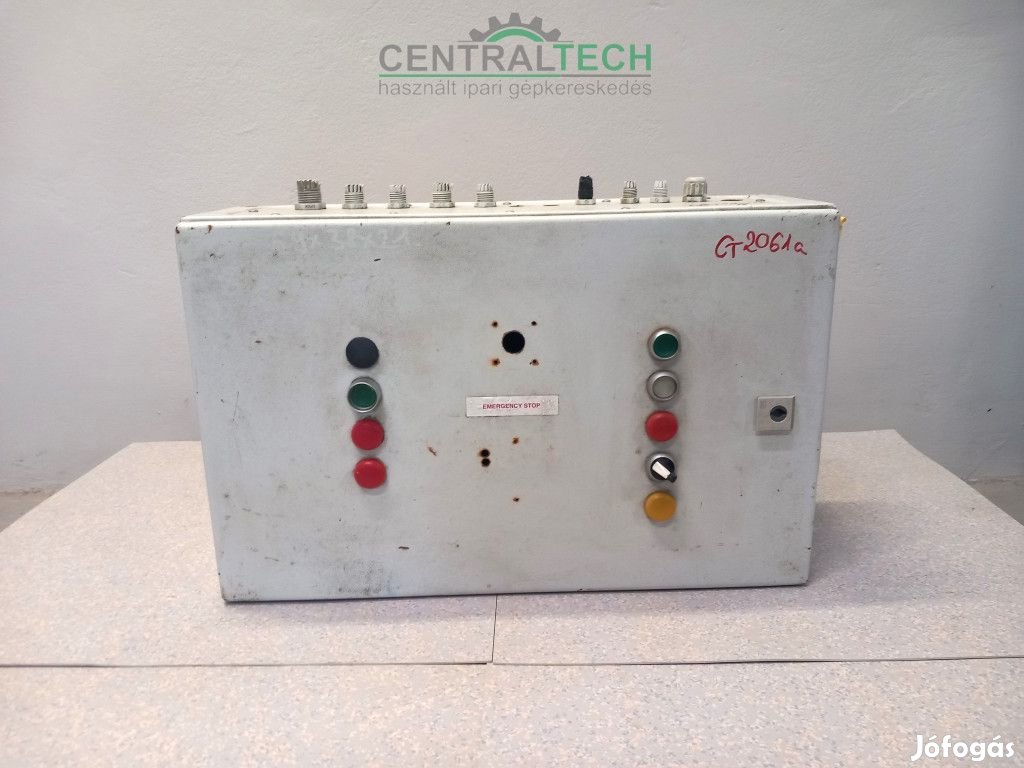 Rittal elektromos kapcsolószekrény 60x38x21cm elosztószekrény fém sze