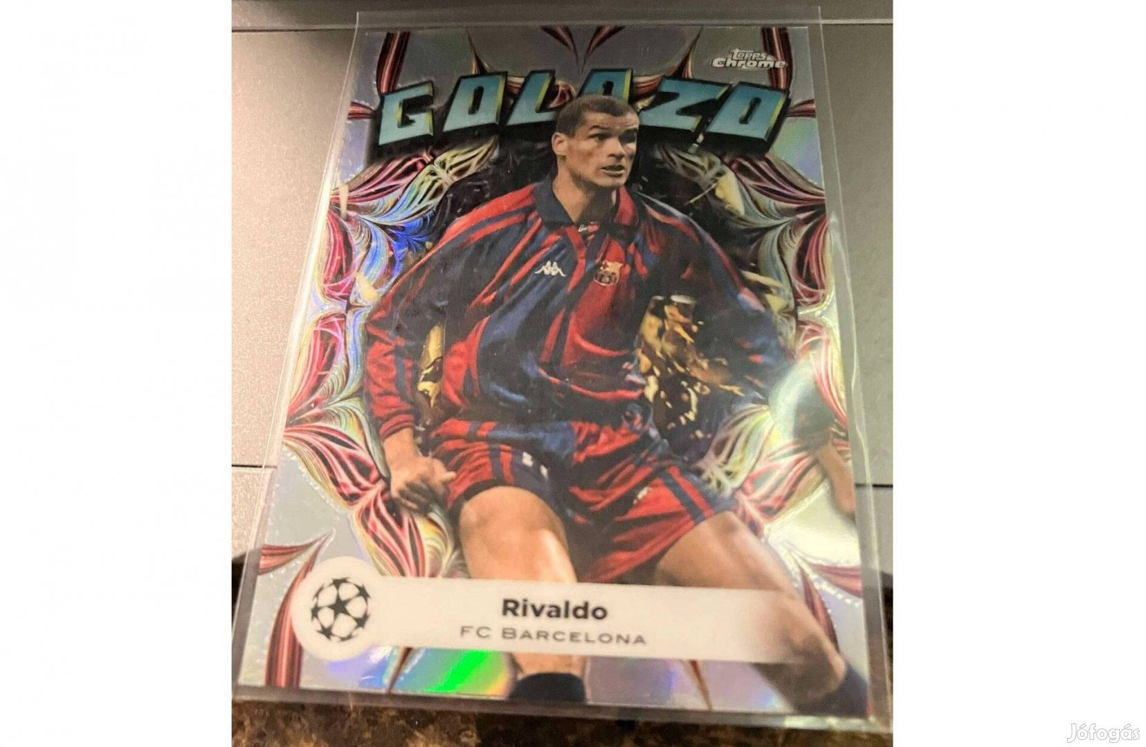 Rivaldo Golazo Barcelona Topps UCC Chrome 23/24