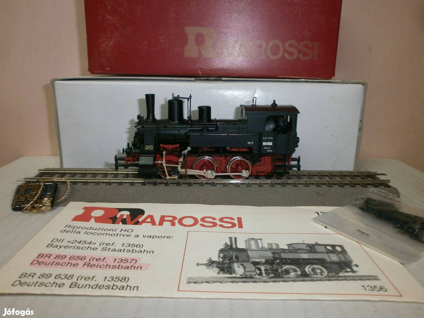 Rivarossi 1357 - DRG - BR 89 - gőzmozdony - H0