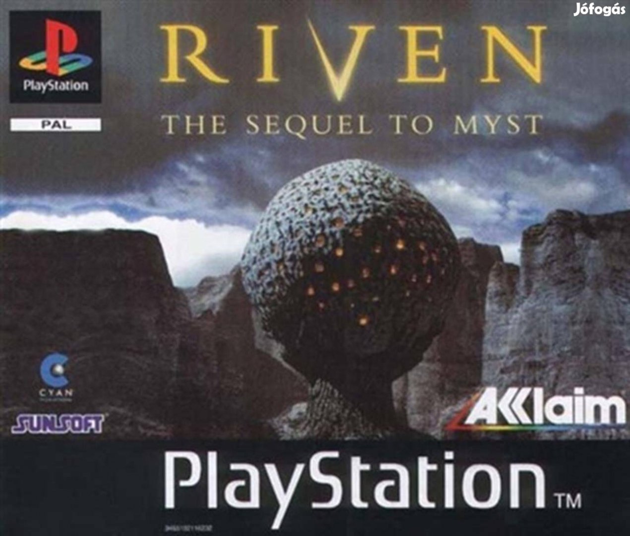 Riven The Sequel to Myst, Boxed PS1 játék