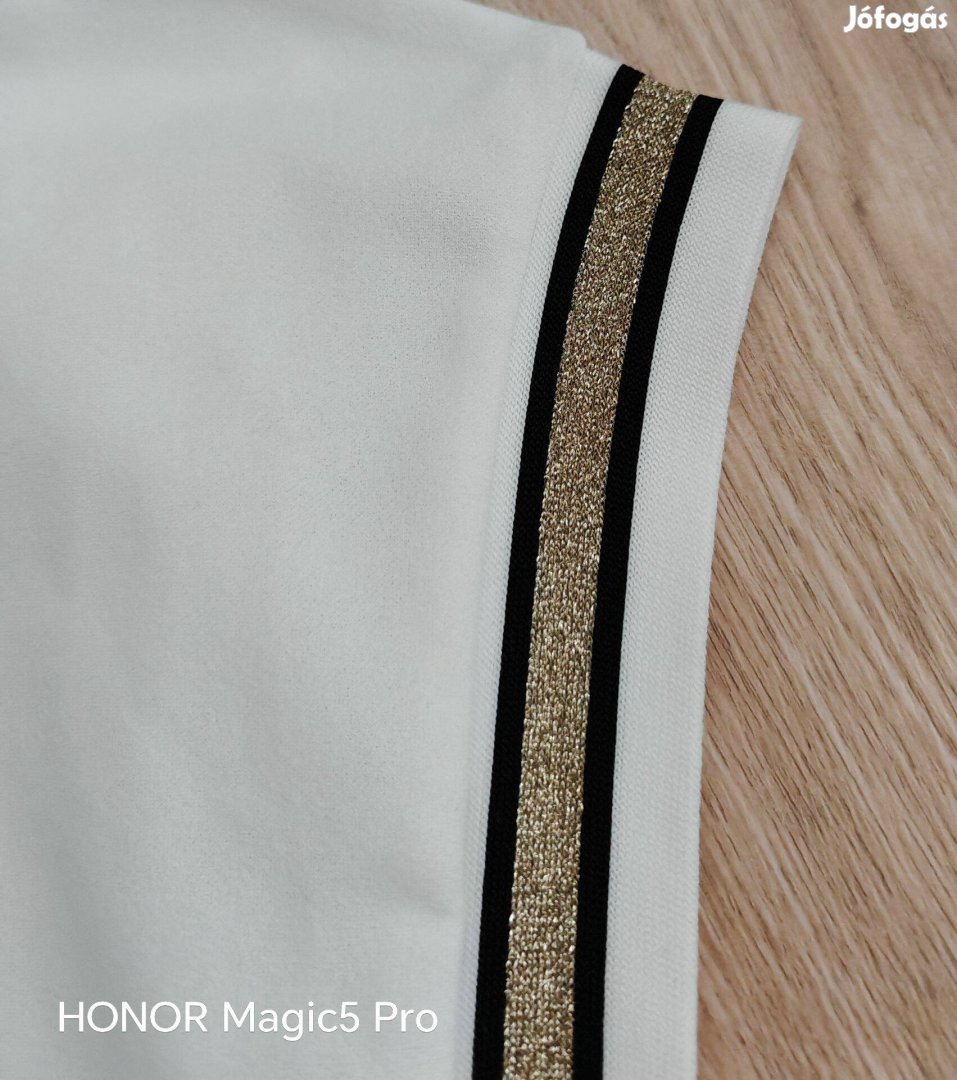 River Island hófehér uj női felsőrész S