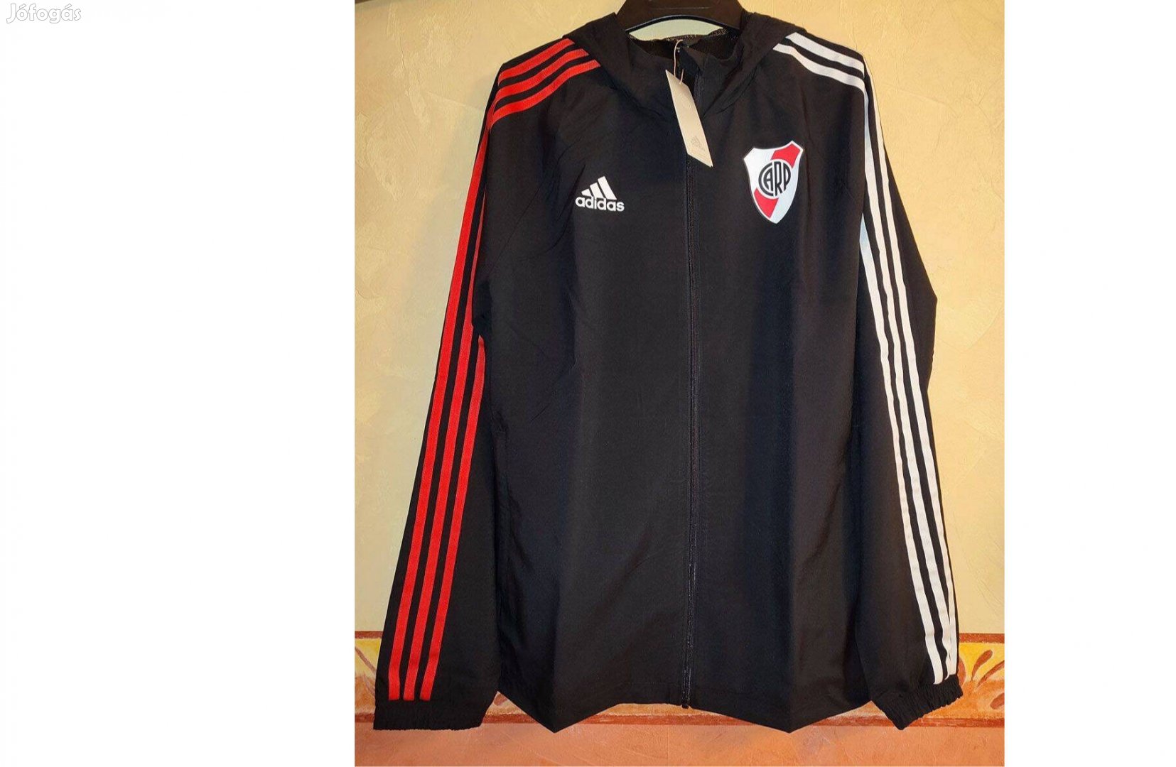 River Plate eredeti adidas kapucnis dzseki (M-es)