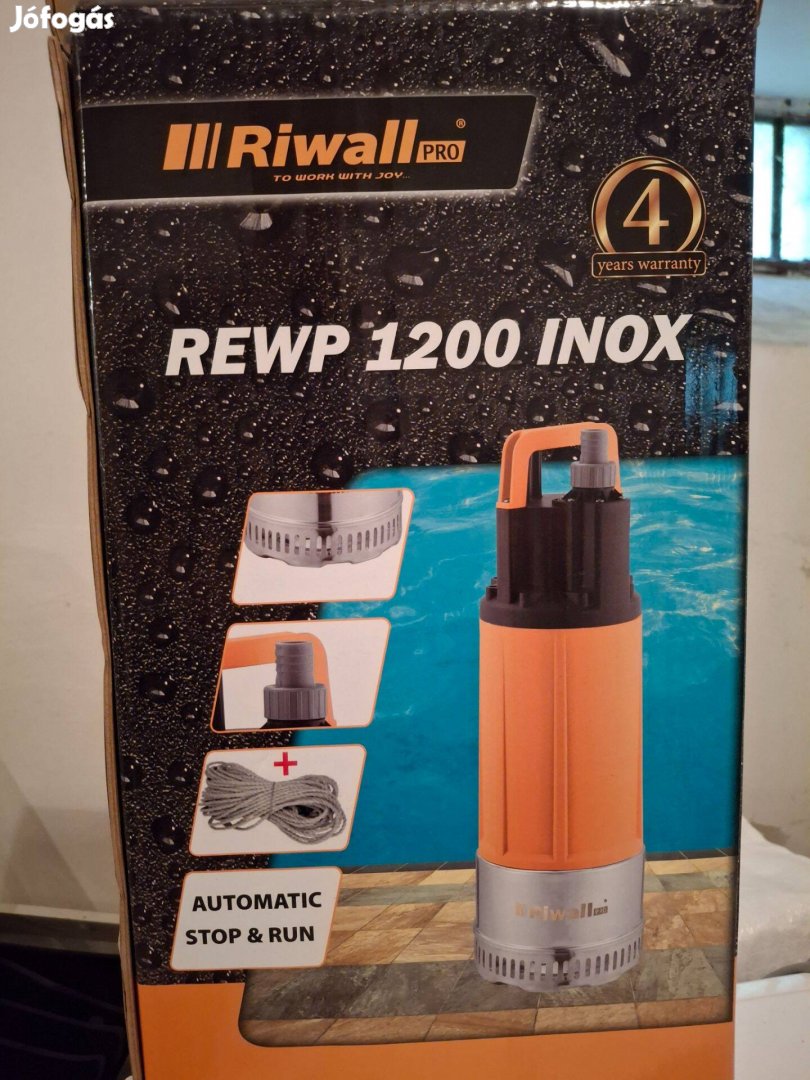 Riwall Pro Rewp 1200 Inox univerzális búvárszivattyú