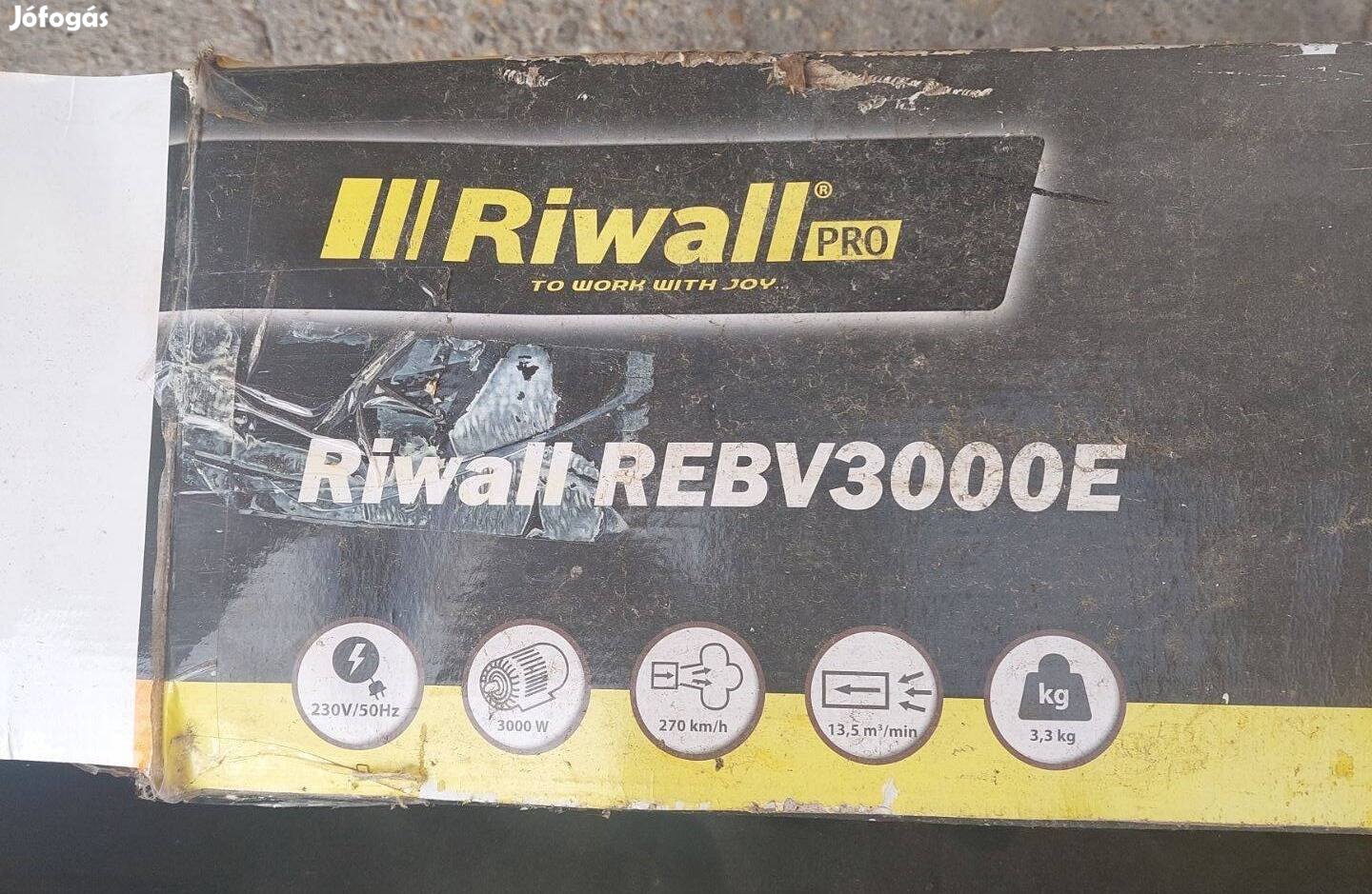 Riwall rbev 3000 típusú lombfújó és szívó