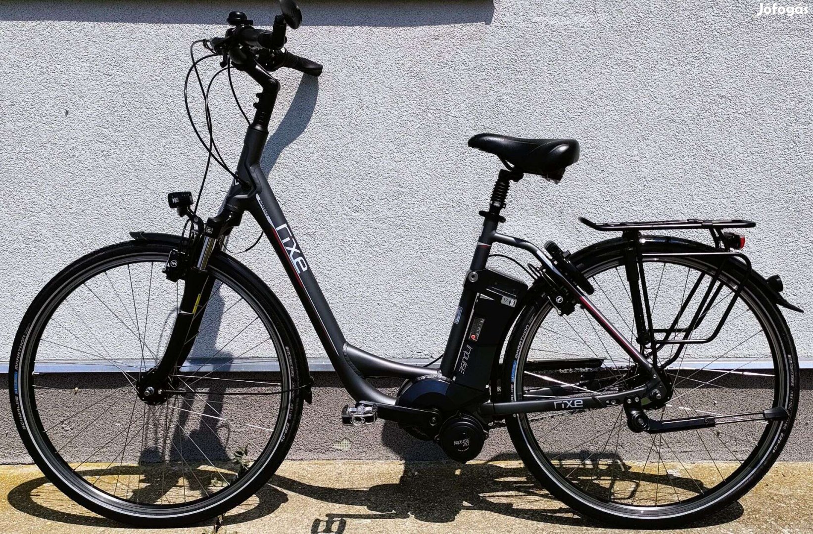 Rixe alumínium vázas, elektromos kerékpár, 2db 17Ah akkuval eladó