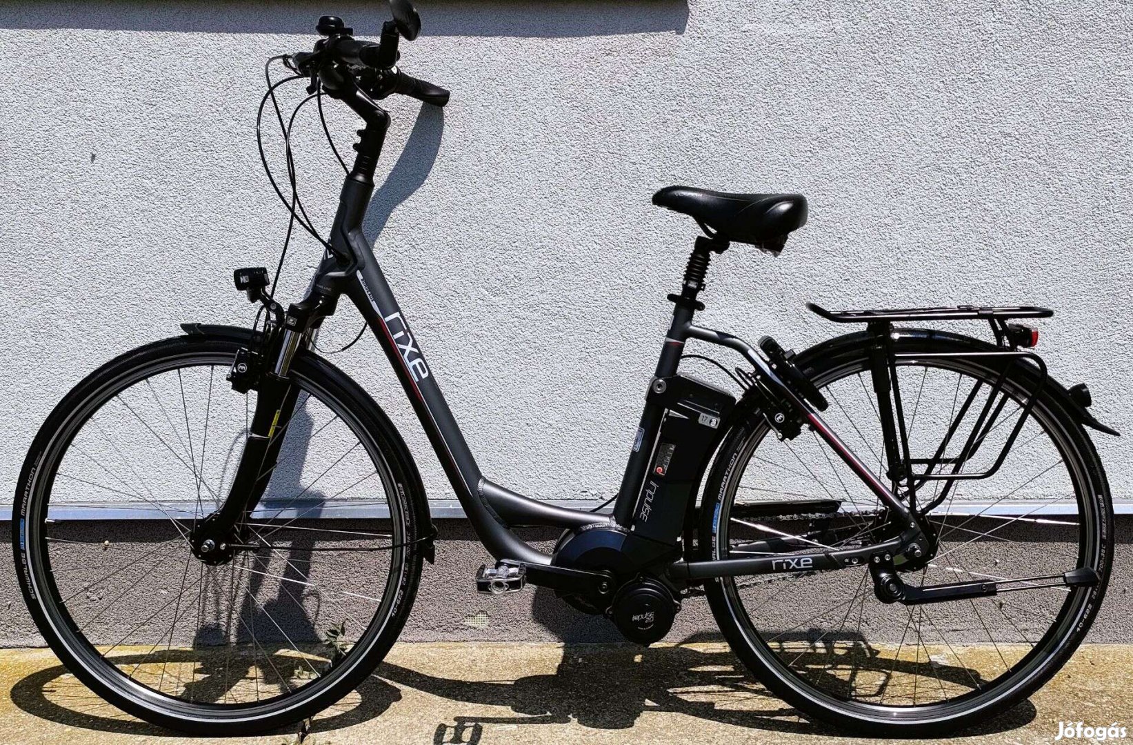 Rixe alumínium vázas, elektromos kerékpár, 2db 17 Ah akkupakkal eladó