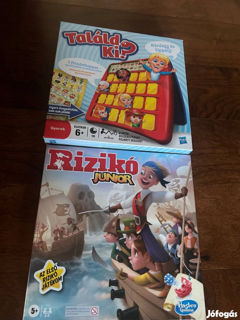 Rizikó junior,Találd ki vagyok társjátékok