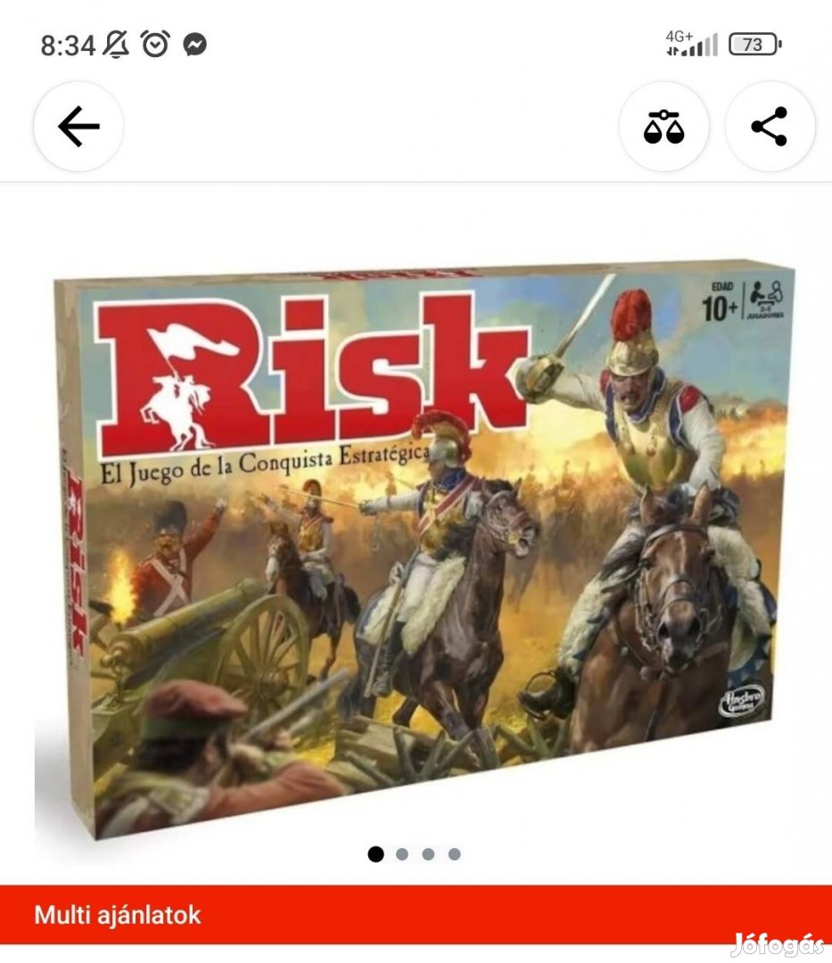 Rizikó társasjáték 