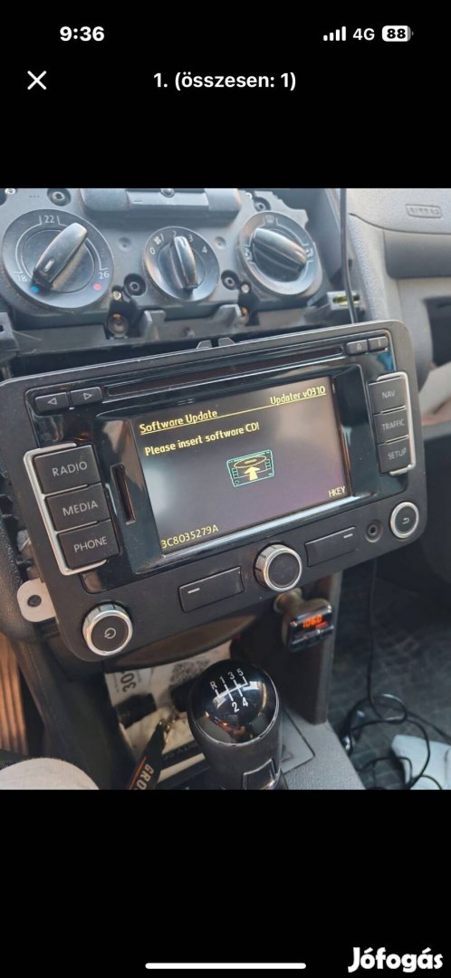 Rns 315 volkswagen navis fejegység 