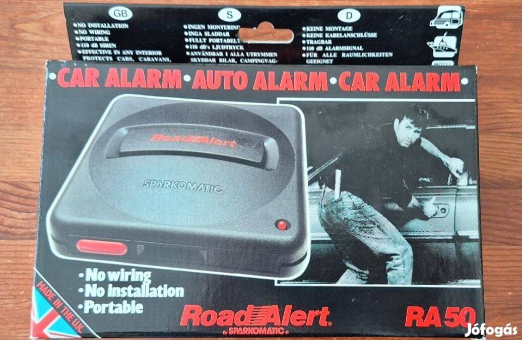 Road Alert RA50 riasztó és Datablock DB3 Immobilizátor eladó