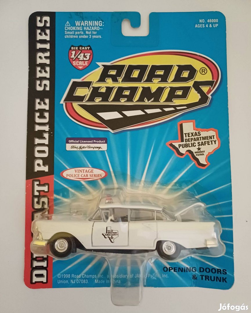 Road Champs 1:43 Ford Fairlane Texas Police