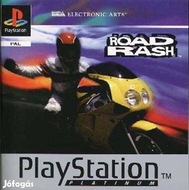 Road Rash, Platinum Ed., Mint PS1 játék