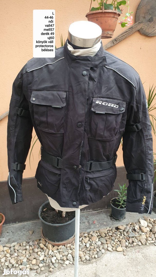 Road női protectoros motoros kabát