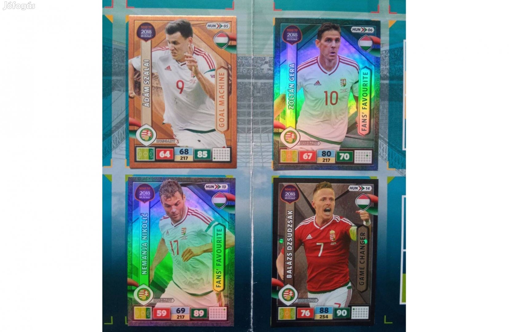 Road to FIFA World Cup 2018 Adrenalyn Magyarország kártya