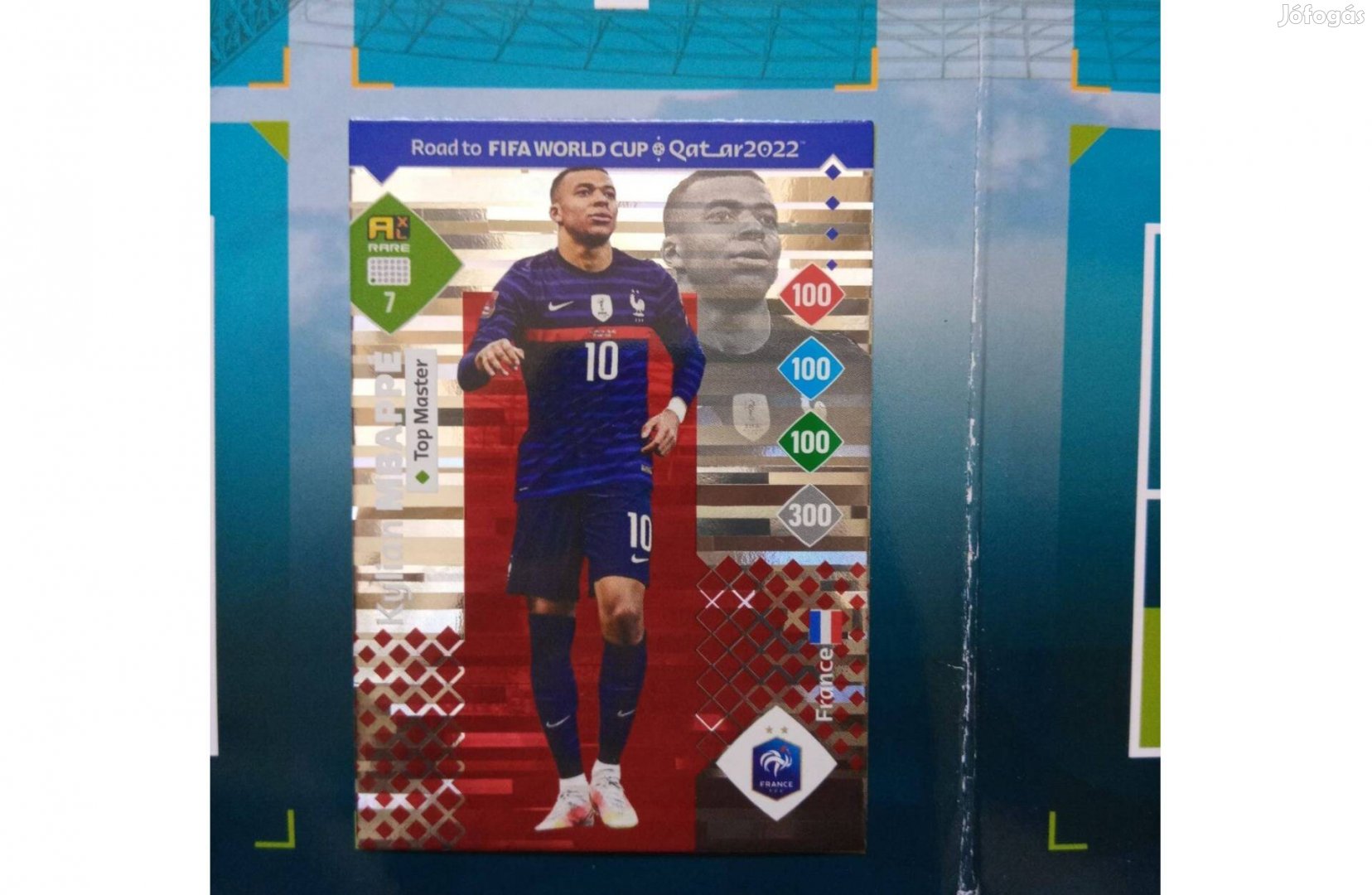 Road to FIFA World Cup Qatar 2022 Mbappé Top Master kártya