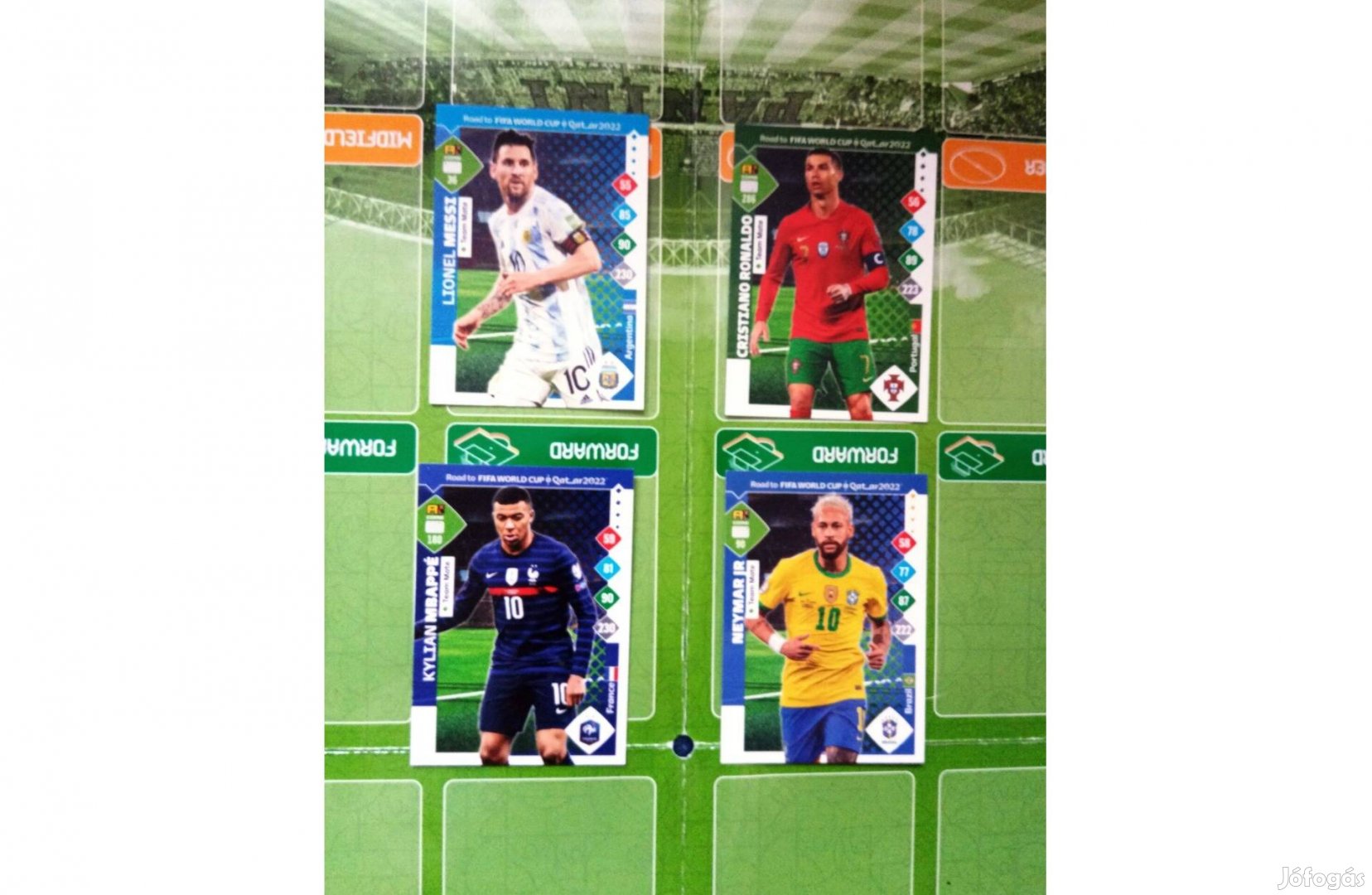 Road to FIFA World Cup Qatar 2022 focis kártya szett